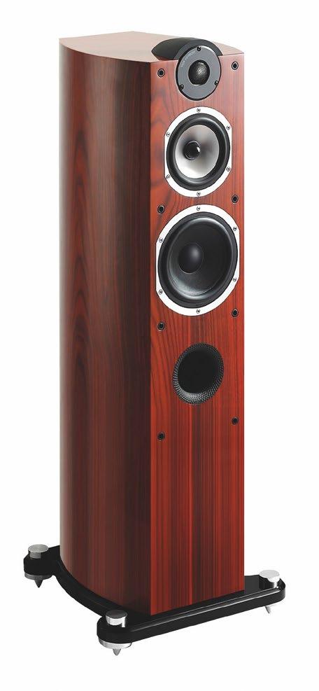 2 cm Rosewood Gloss Platinum F-60 SE Wysokotonowy: 25 mm (1 ) TPTTD, TTP, TPAF Średniotonowy: 133 mm (5.25 ) TPACD Niskotonowy: 1 x 165 mm (6.