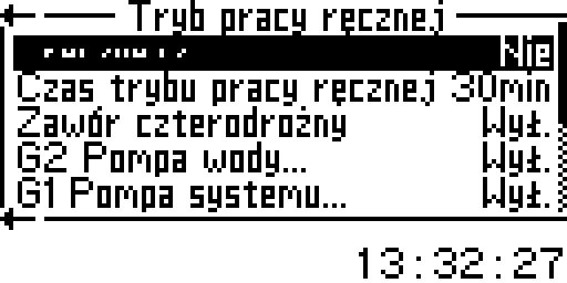 10 Uruchomienie 10.2.3 Praca powietrznej pompy ciepła W niektórych przypadkach można uruchomić moduł wewnętrzny pompy ciepła bez podłączania modułu zewnętrznego pompy ciepła.