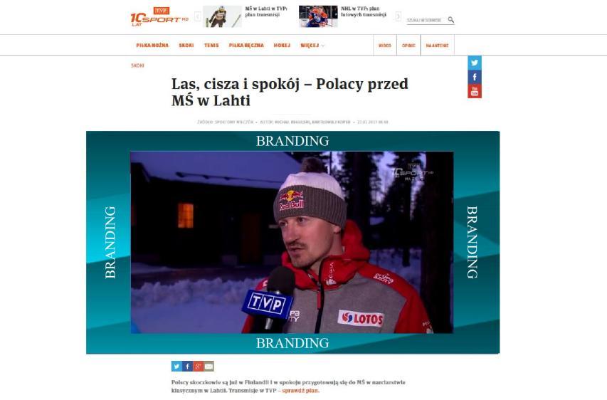 SPORT.TVP.PL (desktop) Forma reklamowa składająca się z 4 części: Belka górna 1224x58 px. Belka dolna 1224x58 px. Belka prawa 132x540px. Belka lewa 132x540px. PYTANIENASNIADANIE.TVP.PL (desktop) Forma reklamowa składająca się z 4 części: Belka górna 1390x60 px.