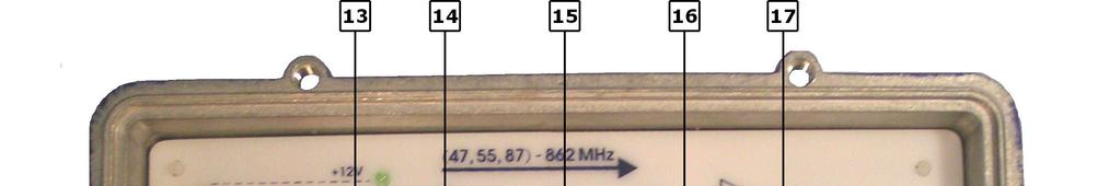 11. Bi-directional output test point 11. Niekierunkowy punkt 12.