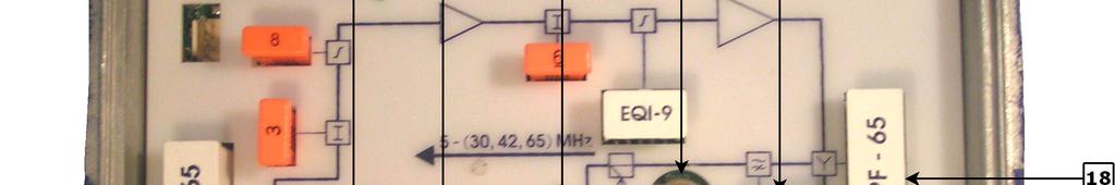 Return channel attenuator 13. Tłumik kanału zwrotnego 14. Return channel equaliser 14.