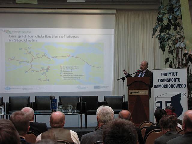 Konferencja BalticBiogasBus, 2011 ITS Instytut Transportu Samochodowego - Projekt BalticBiogasBus -