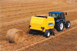 DWA PODSTAWOWE MODELE Firma New Holland oferuje dwa modele pras typu Roll-Bar : BR6080 oraz BR6090.