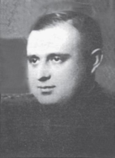 27 ks. Brunon Szymański 6.10.1905-25.07.1940 Urodził się w Tucholi, święcenia kapłańskie otrzymał 20.12.1930 r.