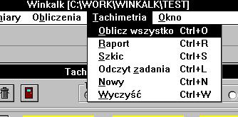 Instrukcja obsługi programu WinKalk 13 i odpowiadają im także pewne kombinacje klawiszy klawiatury jak widać na powyższym rysunku. Poniżej opiszemy dokładnie jakie funkcje wykonuje każdy przycisk. 2.