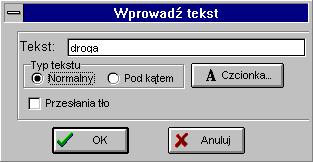 Instrukcja obsługi programu WinKalk 24 3.2.5 - łuki W programie można kreślić łuki przechodzące przez 3 zadane punkty.