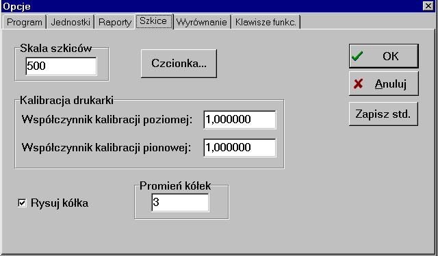 Jeżeli jest zaznaczona, raporty które robimy nie będą pojawiać się na ekranie ani na drukarce, tylko będą gromadzone w buforze wydruku.