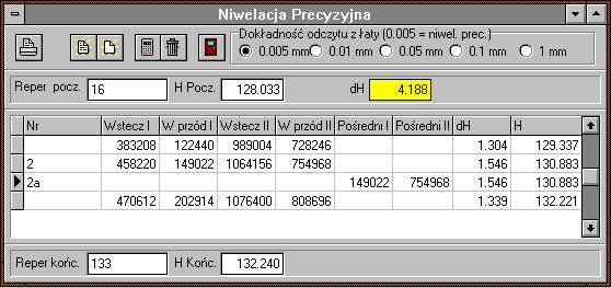 Instrukcja obsługi programu WinKalk 53 Jeżeli chcemy wstawić wiersz do tabeli, należy nacisnąć klawisze Ctrl+Insert.