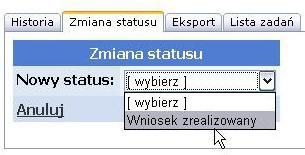 - osoba przyjmująca zgłoszenie, może przesład zgłoszenie do uzupełnienia do osoby zgłaszającej, w tym wypadku nie