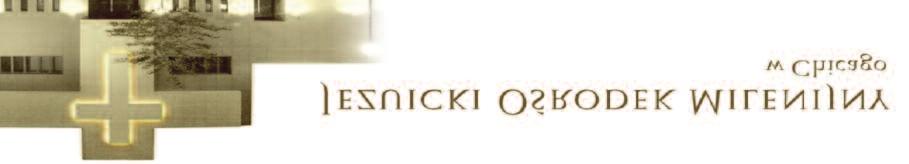 SANKTUARIUM NAJŚWIĘTSZEGO SERCA PANA JEZUSA JEZUICKI OŚRODEK MILENIJNY w Chicago www.jezuici.org Do domu Ojca J 14, 1-12 Są ludzie, którzy lubią zmiany i chętnie wyruszają na podbój, w nieznane.