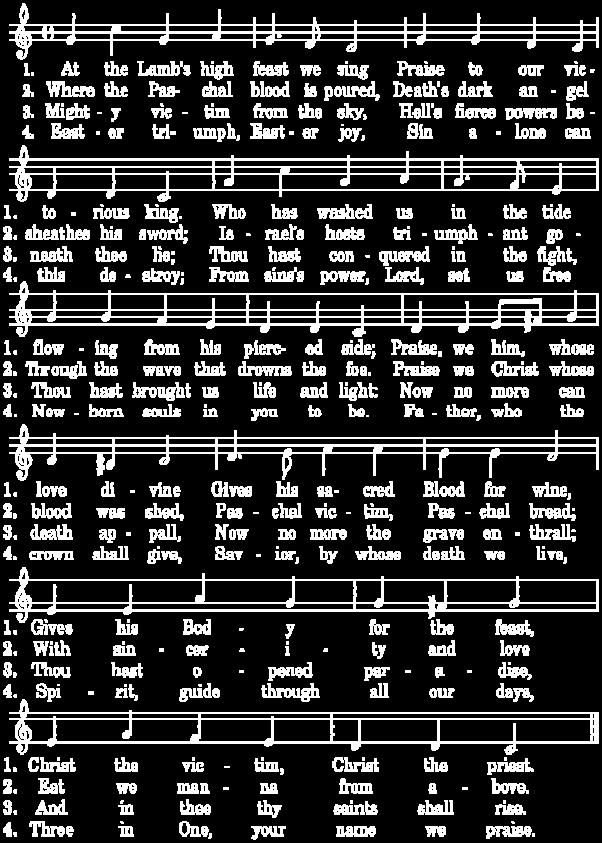 154) Responsorial Psalm: Refrain: I will praise you, Lord, for you have rescued