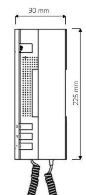 UNIFON UTOPIA 1134/1 8. UNIFON UTOPIA 1134/1 A Montaż Rys 10 Unifon UTOPIA może być montowany na ścianie.