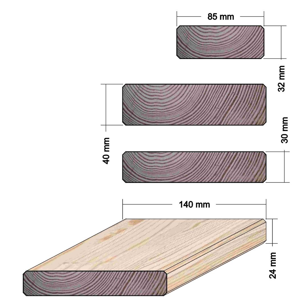 4 stronfaza z 160 / 4 120 / 3 40x140 104 30x140 24x140 MODRZEW VEH A Deska