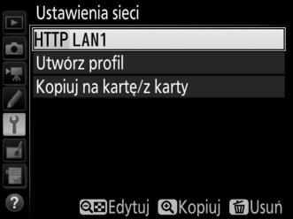 Serwer HTTP Serwer HTTP Wybierz Serwer HTTP, aby wyświetlać zdjęcia zapisane na karcie pamięci w aparacie lub robić zdjęcia za pośrednictwem przeglądarki internetowej w komputerze lub urządzeniu