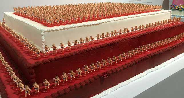 8 月 22 日 -24 日在新加坡展出的西班牙巧克力糖果作品展 幻想曲, 仿佛让人置身由糖果和巧克力构造出的 梦想世界 Każdego roku roku