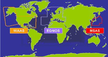 SYSTEMY WSPOMAGANIA SATELITARNEGO WYZNACZANIA POZYCJI SATELITARNE SYSTEMY WSPOMAGANIA (SBAS - Satellite Based Augmentation Systems) WAAS (Wide Area Augmentation