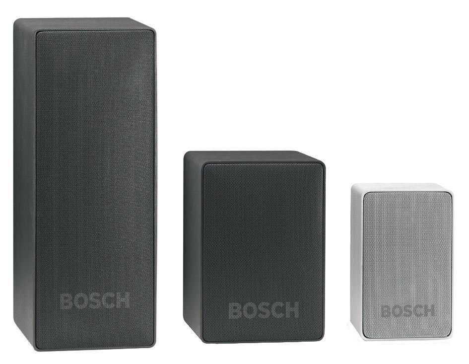 Systemy komnikacji LBC 31x/1x Głośnik w obdowie LBC 31x/1x Głośnik w obdowie www.boschsecrity.