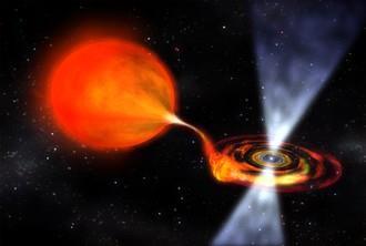 Pulsary milisekundowe Pulsary milisekundowe to bardzo szybko rotujące (obracające się częściej niż 100 razy na sekundę) gwiazdy neutronowe rozkręcone przez akrecję materii z