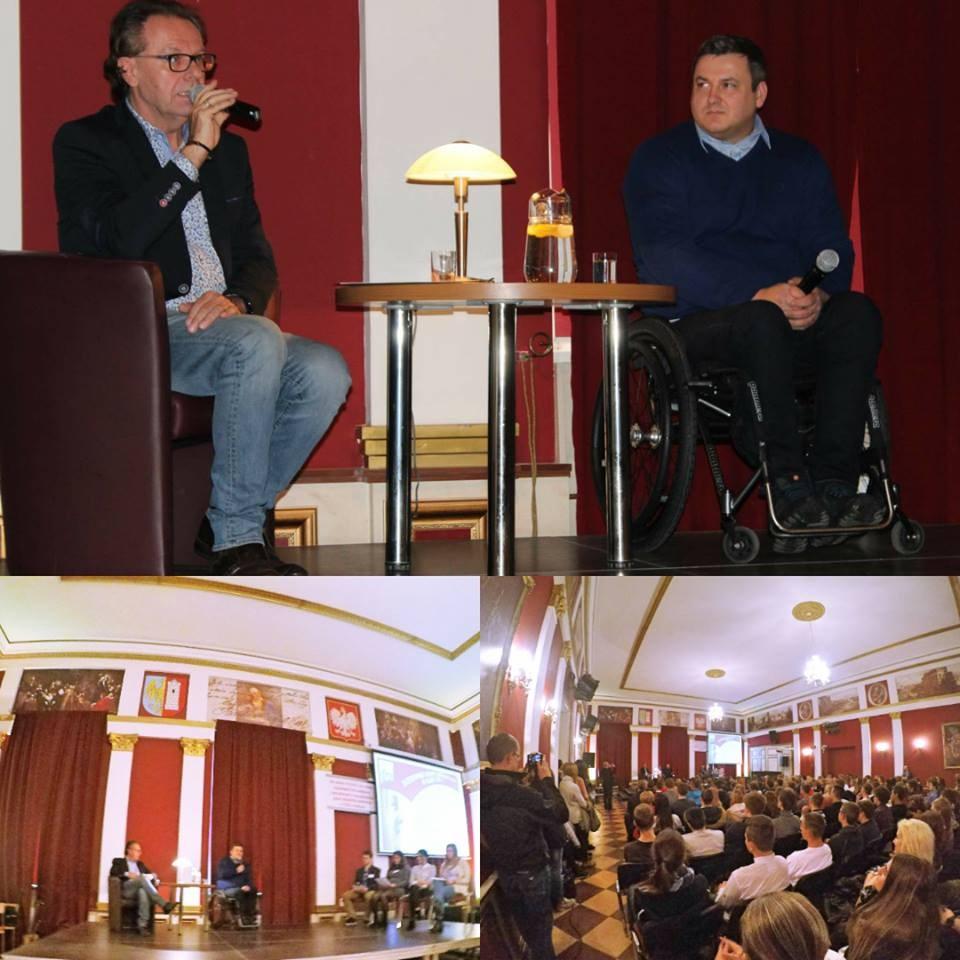 V UCZNIOWSKI SALON EDUKACYJNY 2 grudnia 2016 roku w Centrum Kształcenia Zawodowego i Ustawicznego nr 1 w Gliwicach odbył się już V Uczniowski Salon Edukacyjny zatytułowany (Nie)pełnosprawni razem czy