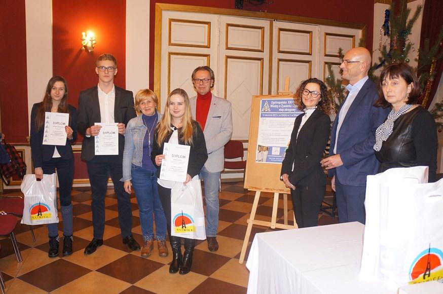00 część pisemna eliminacji okręgowych XXI OWoŻiŻ Godz. 11.