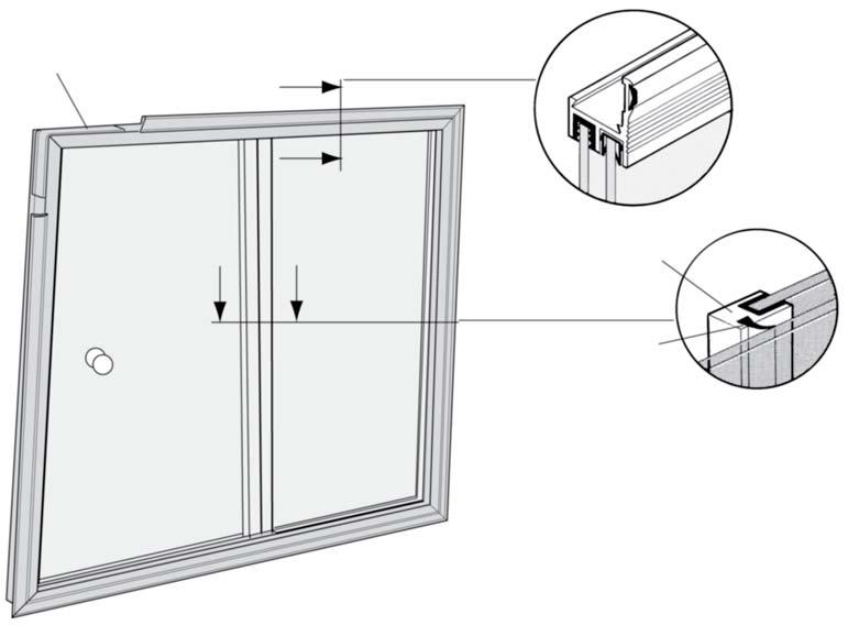 12 Okná, mriežky, poklopy a ventilátory / Okna, wywietrzniki, kratki i wentylatory 13 13 35 10 20 4311021200 elox/anoda Profil vodiaci okenný 5m Profil prowadzący okienny 5m al 2,260 kg tyč/szt