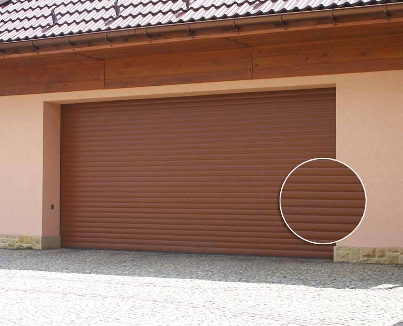 Bramy rolowane BRAMY ROLOWANE Bramy rolowane są idealnym rozwiązaniem do małych pomieszczeń garażowych.