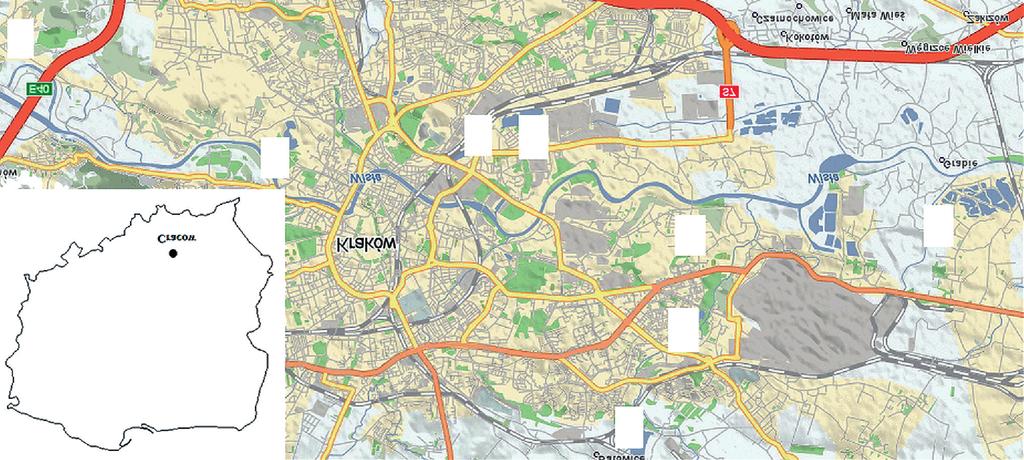 158 1. Introduction Cracow (population 850,000) is located in the Silesian-Cracow industrial region in southern Poland. The territory of the Cracow area is of approximately 327 square km.