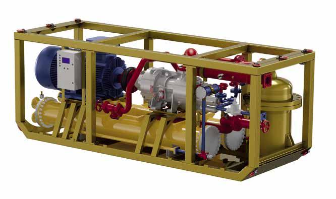 Zespół Maszynowy МК-750 Klimatyzacja OPIS Zespół maszynowy MK-750 to urządzenie, którego zasada działania oparta jest o system sprężarki śrubowej wraz z zintegrowanym obiegiem olejowym.