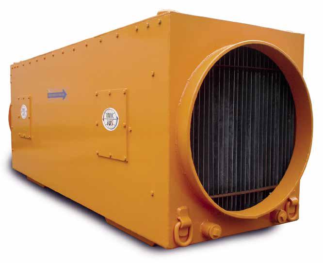 Klimatyzacja Korporacja Aerologii Górniczej Parownik urządzenia chłodniczego МК OPIS Parownik jest wymiennikiem ciepła bezpośredniego działania współpracującym z zespołem maszynowym.