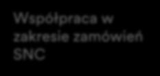 Strategie SNC (ciąg dalszy) Współpraca w zakresie zamówień SNC Współpraca w zakresie