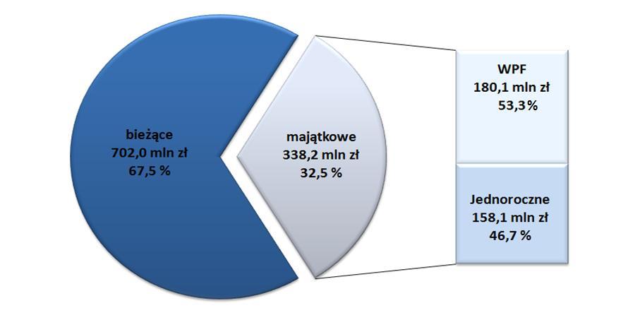 Struktura wydatków w 2015 r.