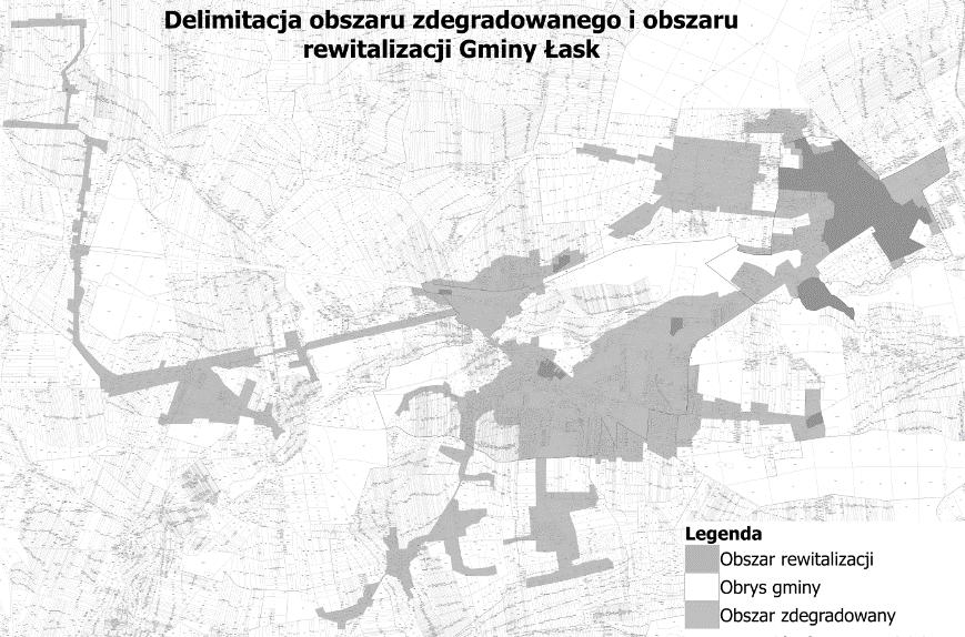 PODOBSZAR 5 BORSZEWICE KUP MAŁY KOPYŚĆ OKUP WIELKI Obszar rewitalizacji Obrys Gminy Obszar zdegradowany Zasięg oddziaływania przedsięwzięć rewitalizacyjnych 4.5.1.