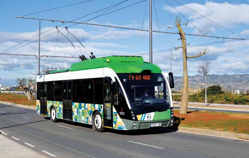 Marcin Połom, Bohdan Turżański, Mikołaj Bartłomiejczyk Fot. 1. Trolejbus Solaris Trollino 12 Metrostyle w Castellón w Hiszpanii. Fot. E.