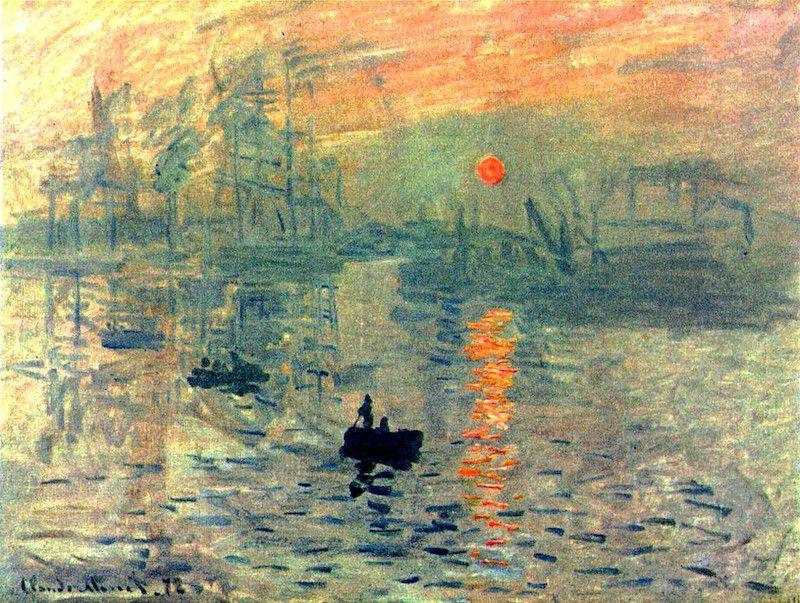 Claud Monet Impresja wschód słońca Tematyka: