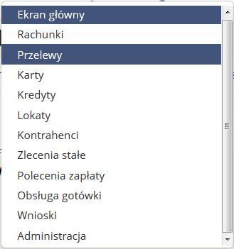 W sekcji Wybierz wersję kolorystyczną Użytkownik ma możliwość zmiany kolorystyki systemu