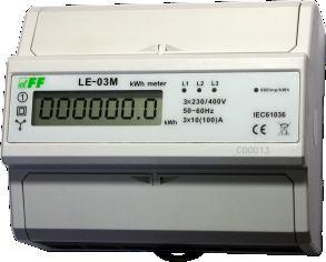 czynnej 100A LE-03M licznik 3f energii czynnej