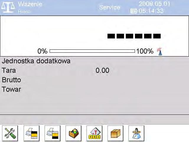 3.3.2. Opis ikon dla wykonania bezprzewodowego Ikona stanu naładowania akumulatora: Lp.