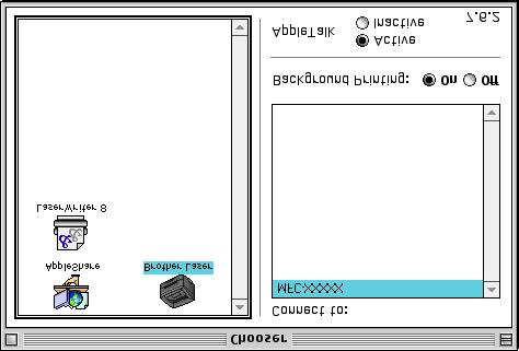 Krok 2 Dla użytkowników kabla interfejsu USB Dla wersji Mac OS 9.1 do 9.2 Upewnij się, że wykonałeś czynności z kroku 1 Konfiguracja urządzenia.