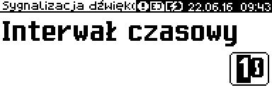 01 umożliwia ustawienie długości impulsu sterującego otwieraniem szuflady dostępnych jest 10 poziomów (od 1 do 10), ustawienie odczytu statusu otwarcia szuflady i