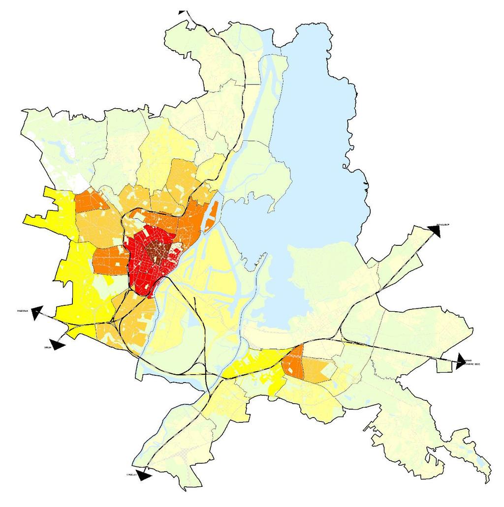 SZCZECIN - OBSZARY O ZWARTEJ STRUKTURZE