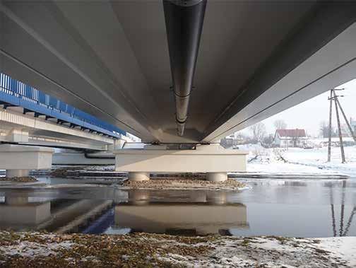 Stalowe obiekty mostowe o rozpiętości przęsła do 50 m Rys. 10.