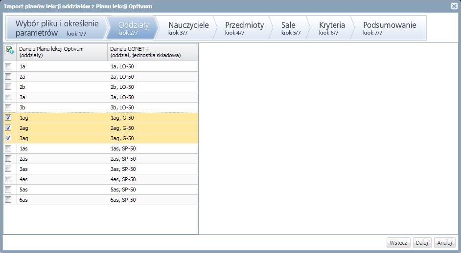 UONET+. Jak zaimportować do systemu plan lekcji ułożony za pomocą programu Plan lekcji Optivum?