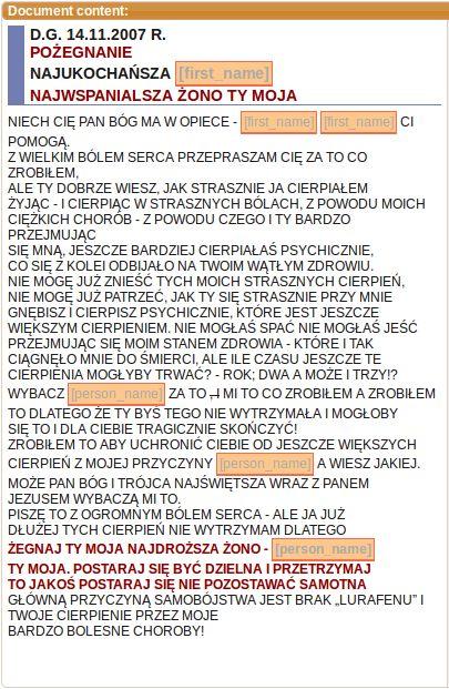 Wizualizacja struktury dokumentu (2/2) PCSN (M.