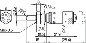 Sferyczna (SR4) 31 93,30 148-242 0-6,5 mm 6 mm Gładka