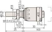 uchwytu pod nakrętkę Cena 148-351 0-0.25" 0.375" Gładka Płaska 0.59" 26 56,60 148-352 0-0.25" 0.375" Z nakrętką mocującą Płaska 0.