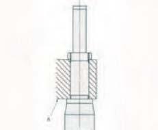 Zalecenia dla uchwytów własnej produkcji Głowice mikrometryczne mocowane są poprzez zaciśnięcie uchwytu na tulei chwytowej.