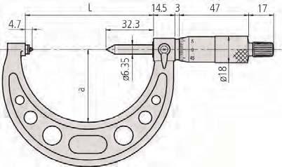 9 mm/44-28tpi 174,00 125-103 0-25 mm 37,2 25 200 1-1.75 mm/24-14tpi 174,00 125-104 0-25 mm 37,2 25 200 2-3 mm/13-9tpi 174,00 125-105 0-25 mm 37,2 25 200 3.