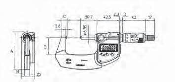 05CZA663 Kabel Digimatic z 80,00 przyciskiem danych (2 m) 02AZD790B Kabel łączący U-Wave z 92,00 przyciskiem danych 06ADV380B Kabel USB Input Tool Direct z przyciskiem danych (2 m) 110,00 Artykuły