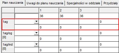 Jak opisać w arkuszu nauczanie indywidualne? 4/6 Wiersza opisującego zajęcia wspólne nie należy w żaden sposób modyfikować.