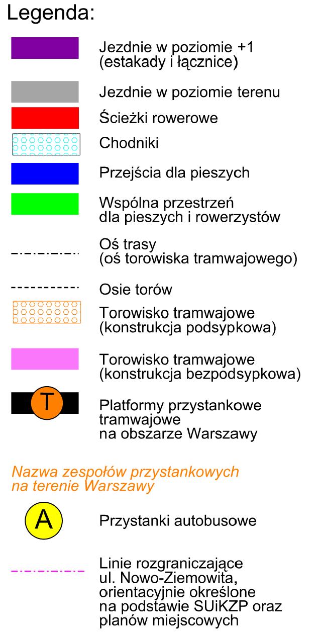 Studium przebiegu ul. Nowo Ziemowita Swojska 19 Rys. 3.